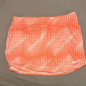 Nike Bright Orange Sports Skirt